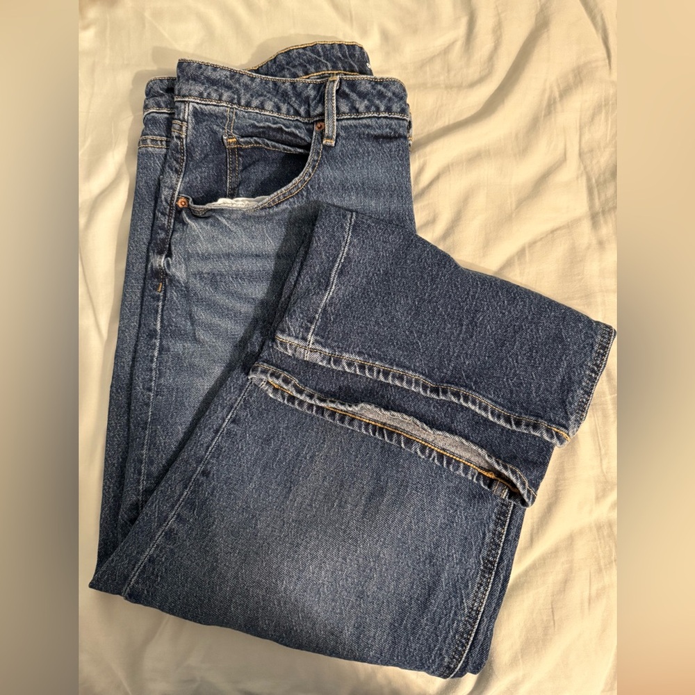 Old Navy Dark Blue Flare Jeans